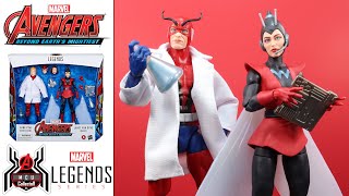 Marvel Legends GIANT-MAN Hank Pym & WASP Janet Van Dyne Avengers 60th Pulse Exclusive 2-Pack Review