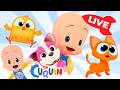 🔴 LIVE 🔴 Learn colors, numbers and shapes with Cuquín | Educational videos for kids