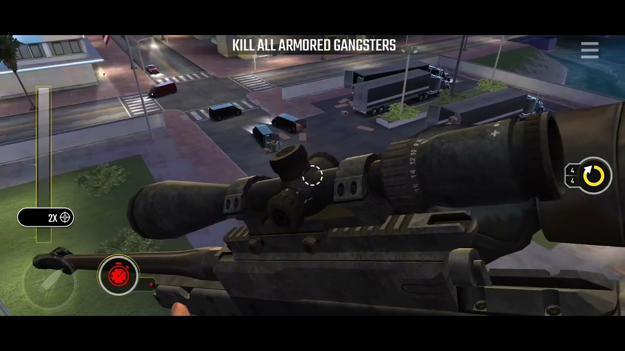 Pure Sniper Z29 Mission 27 Die Hard Kill All Armored Gangsters