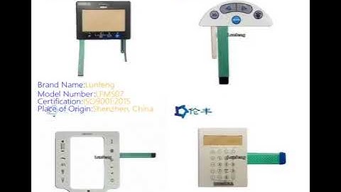 3M467 Waterproof Membrane Keypad LCD RAL Embossing Membrane Switch