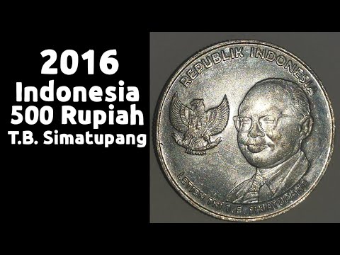 2016 Indonesia 500 Rupiah - T. B. Simatupang