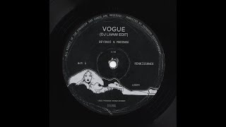 Beyoncé \& Madonna - Vogue (DJ Liiiam Edit)