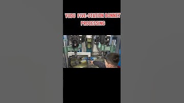 🍀YUDU FIVE-STATION BONNET PROCESSING MACHINE-YOUR WISE CHOICE#valves #cncmachine #manufacturing