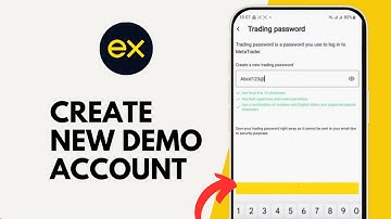 How to Create New Demo Account on Exness App
