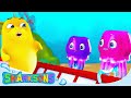 Row Row Row Your Boat | The Sharksons - Songs for Kids | Nursery Rhymes &amp; Kids Songs