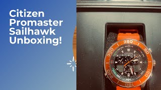 Citizen Promaster Sailhawk Unboxing/ First Impressions!