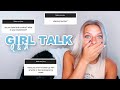 ANSWERING TMI GIRL TALK QUESTIONS