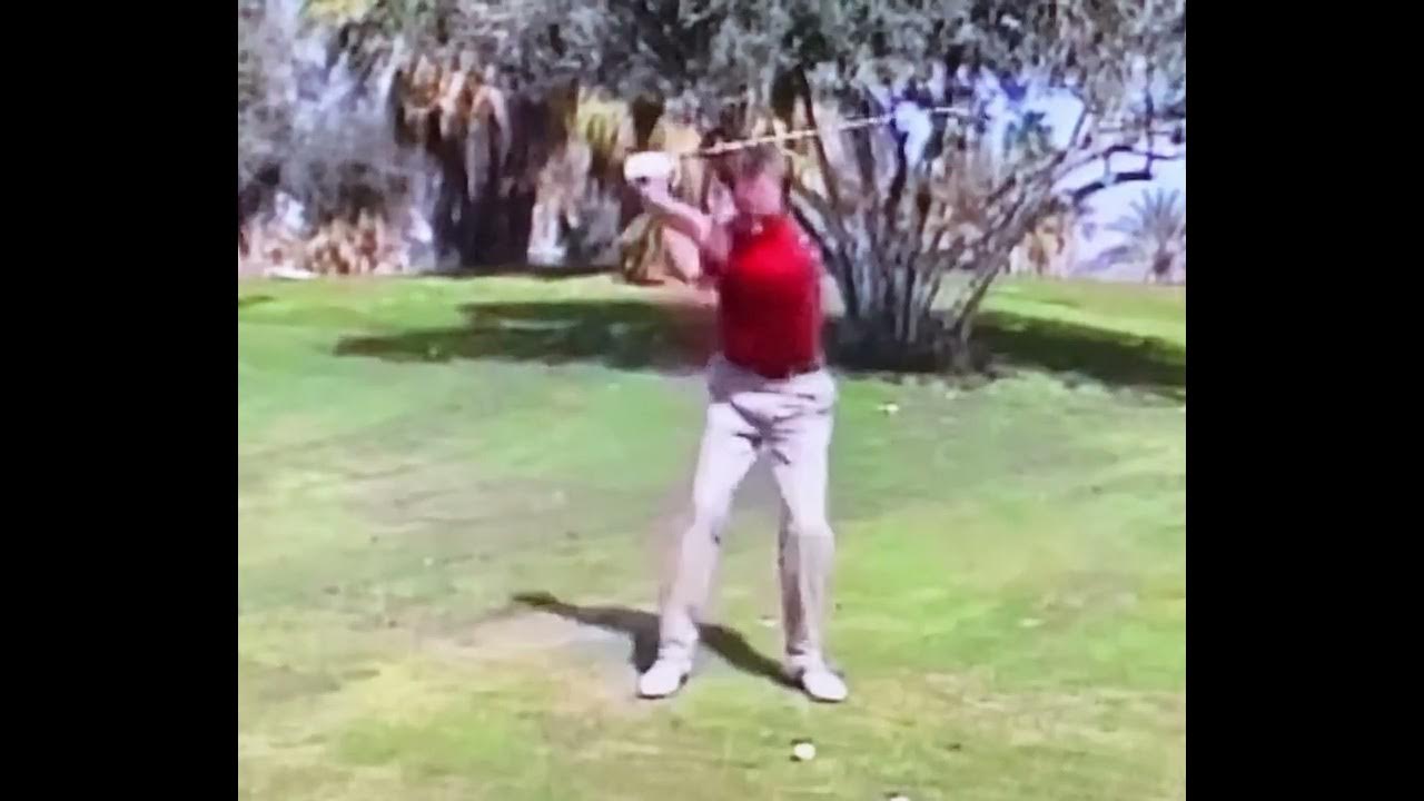 Jodie Mudd golf swing slow motion front view YouTube
