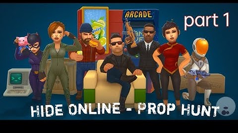 Hide Online: Hunters vs Props -Gameplay Walkthrough Part 1 -Tutorial (ios, Android