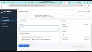 Quotation management Software - Vijaya Soft Solution screenshot 1