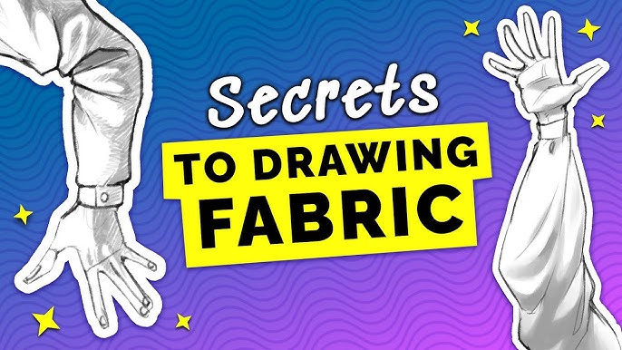 EASIEST Way To Draw Clothing Folds - YouTube