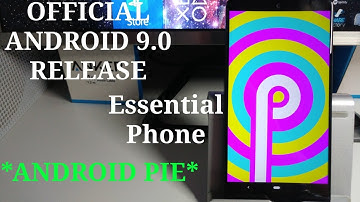 OFFICIAL Android 9.0 Release!! (New settings, New name, etc)