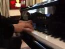 Andrea bocelli plays besame mucho on the piano