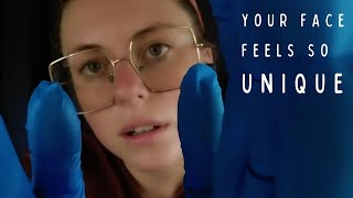 Personal Attention ASMR | Touching Your Face | ASMR Latex Gloves