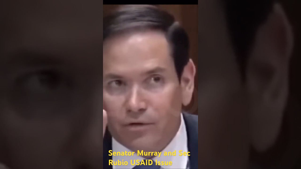 Senator Murray vs Secretary Rubio Clash
