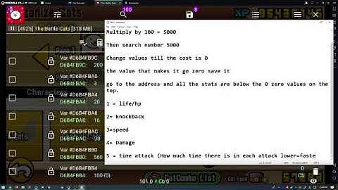 Battle Cats Stats Hack