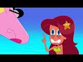 ZIG e SHARKO - Um Unicórnio na Praia s02e39 - Português Brasil | Cartoon for Kids