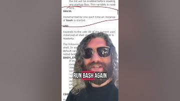 using the SHLVL variable in bash to see how deeply nested you are.