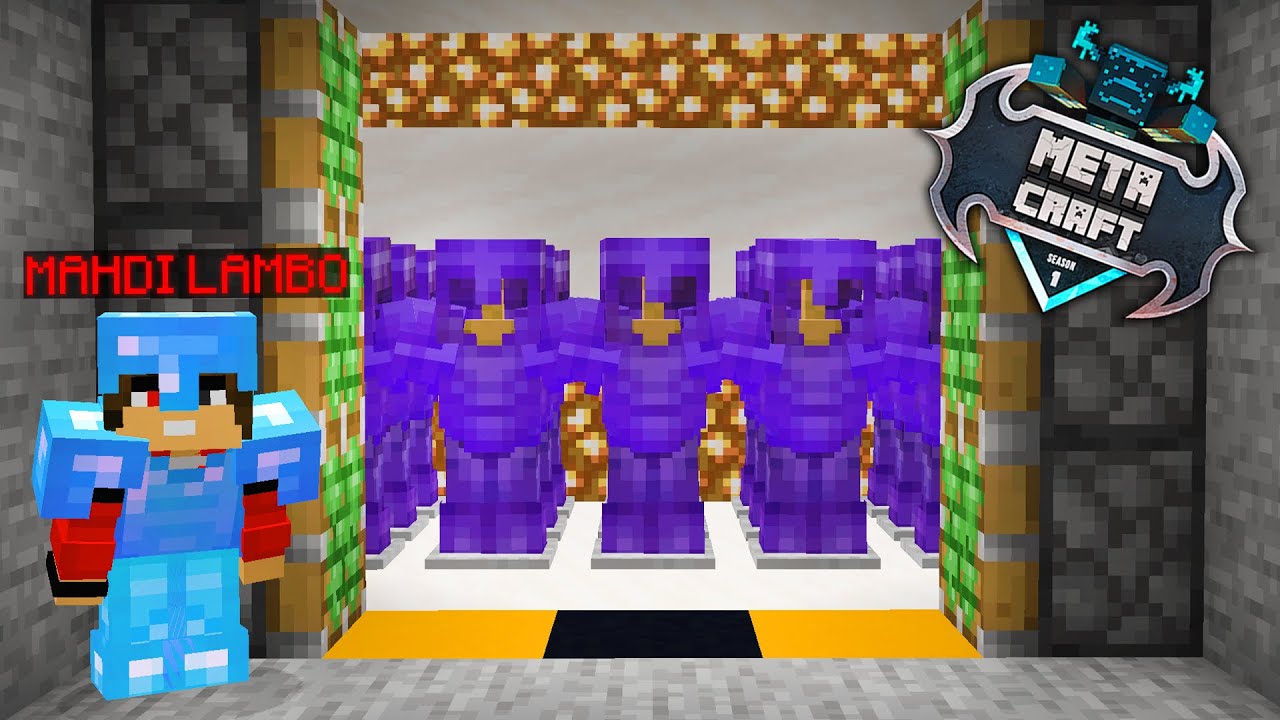 تمام آرمور های متاکرفت رو دزدیدم 💀 meta 23