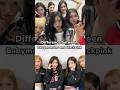 Difference between babymonster and blackpink #fyp #trending #edit #blackpink #babymonster #shorts