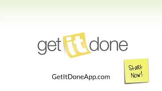 Get It Done app series: Get It Started screenshot 1