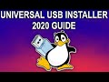 Universal USB Installer Installation and How to Create a Bootable USB Guide 2020