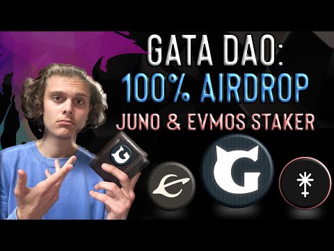 Gata Dao 100% AIRDROP | Foü JUNO & EVMOS Staker | Cosmos Airdrop #31