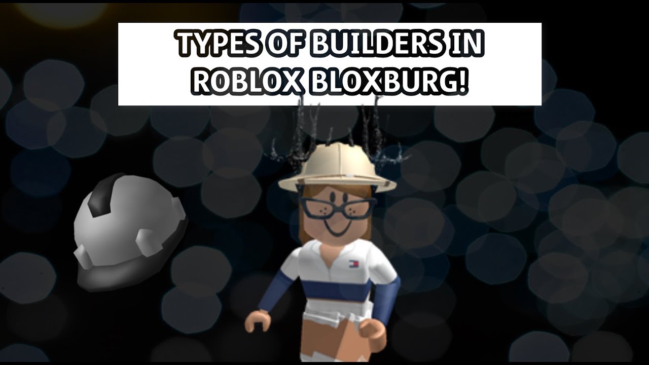 TYPES OF BUILDERS IN BLOXBURG + info about the giveaway! Roblox