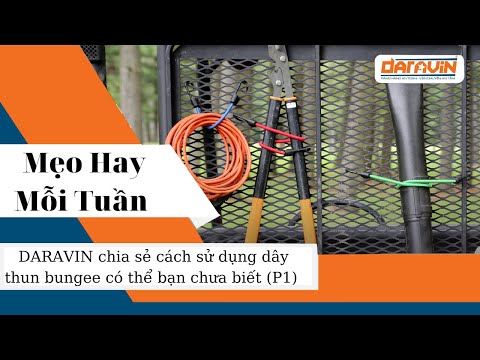 Video Mẹo Hay Để Sử Dụng Dây Thun Bungee Hằng Ngày | Phần 1|... - youtube