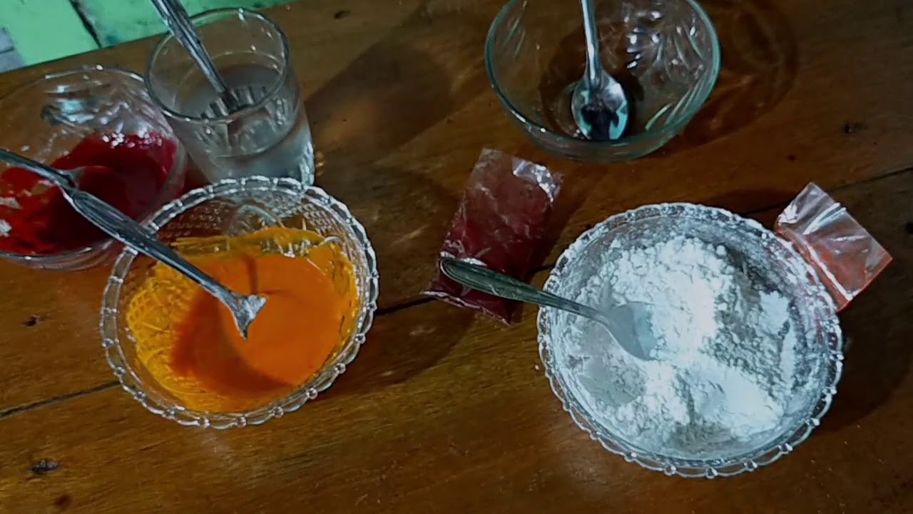 Membuat cat air - YouTube