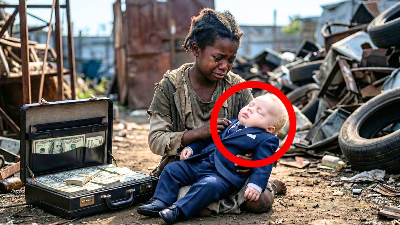 Niña pobre encuentra un bebé millonario abandonado y revela un secreto familiar