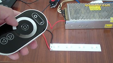 led dimmer remote cảm ứng