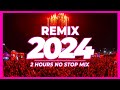DJ REMIX 2024 - Mashups &amp; Remixes of Popular Songs 2024 | DJ Party Remix Club Music Songs Mix 2023