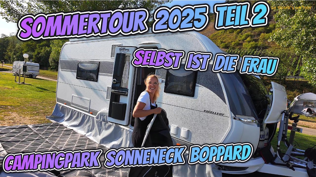 Campingpark Sonneneck bei Boppard - Campingplatz mit zwei Pools 💦