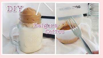 Making DALGONA COFFEE USING A FORK! Philippines | DIY