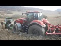 Hostovice - STUCK IN MUD  Case IH Magnum 260 & John Deere 5720