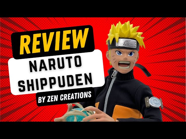 Zen Creations – Tête Sculptée Naruto Uzumaki Ultimate Version, Figurine 1/6 Pour Collectionneur