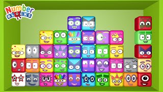 Numberblocks 1 - 50 Cube Puzzle Numberpattern Numberblocks Learn to Count Small to BIGGEST Numbers!