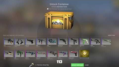 Opening one CSGO case every day until I get a knife #113