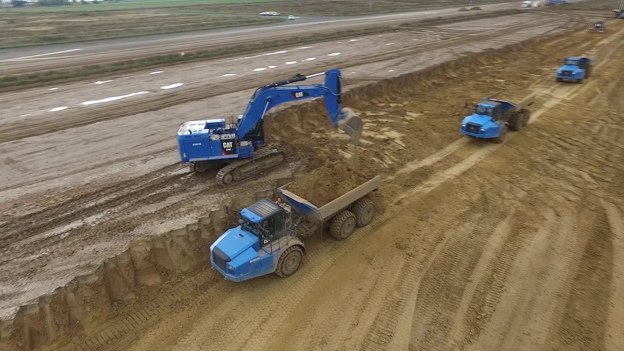 Démarrage du terrassement 2019