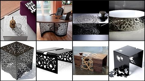 Laser Cut Modern TABLE Designs // Stylish Designs Of Laser Cut Tables