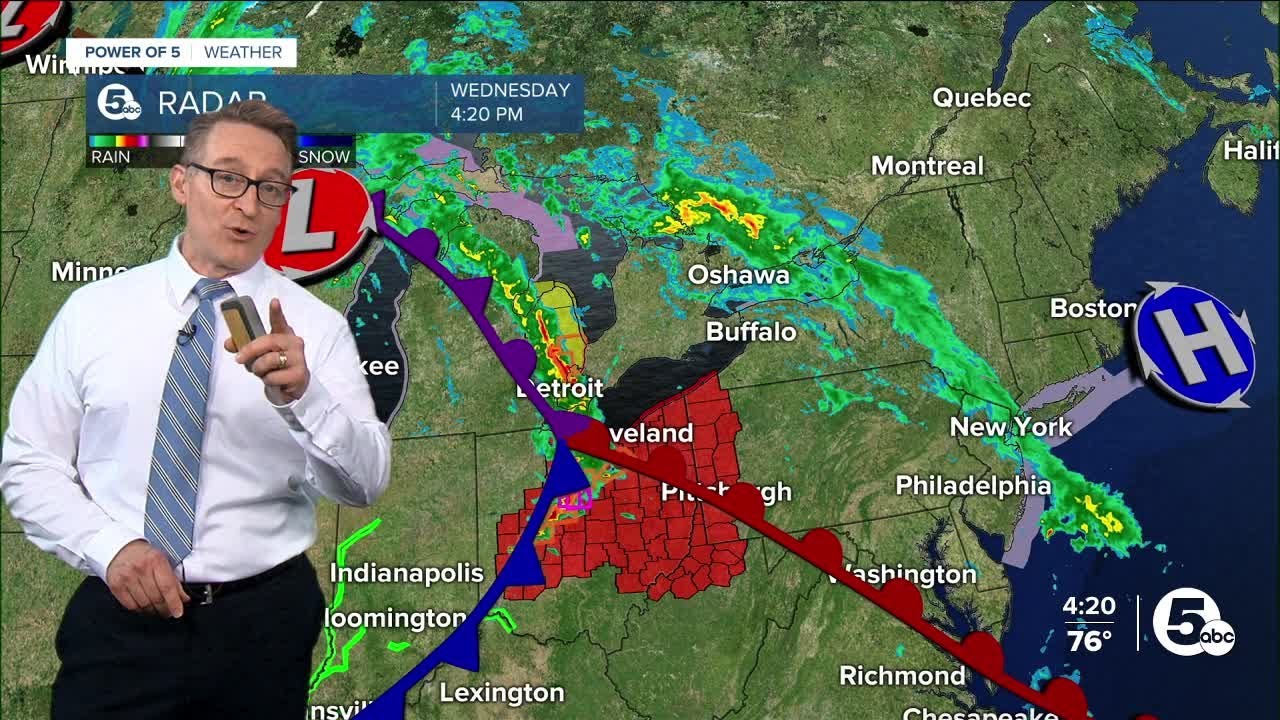 Tornado Watch, Severe Thunderstorm Warning issued for multiple counties ...