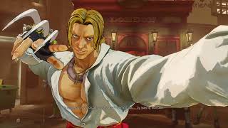 Street Fighter V. Vega's Story Mode with Cel Shading