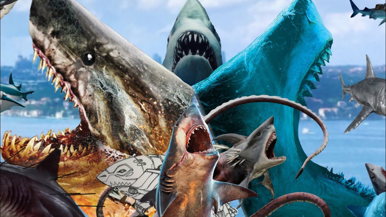 Top 10 my favorite sharks in movies (sticknodes animation) which shark ...