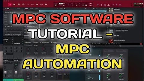 MPC Software Tutorial  2022 - MPC Automation