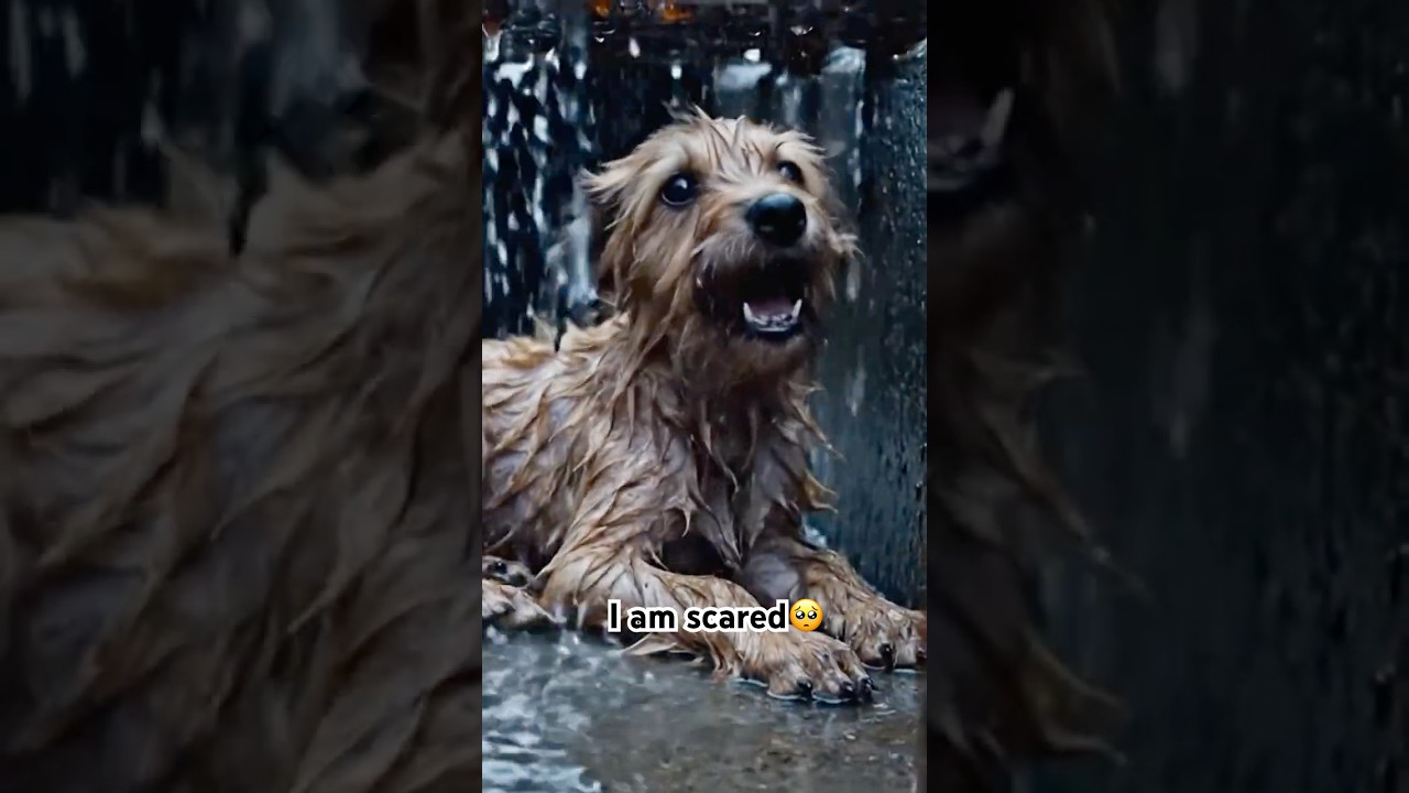 Scared Puppy Trapped in Storm Drain! 😭 (Heartwarming Rescue) 