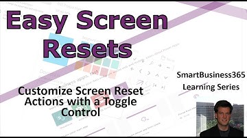 PowerApps - Easy Screen Reset