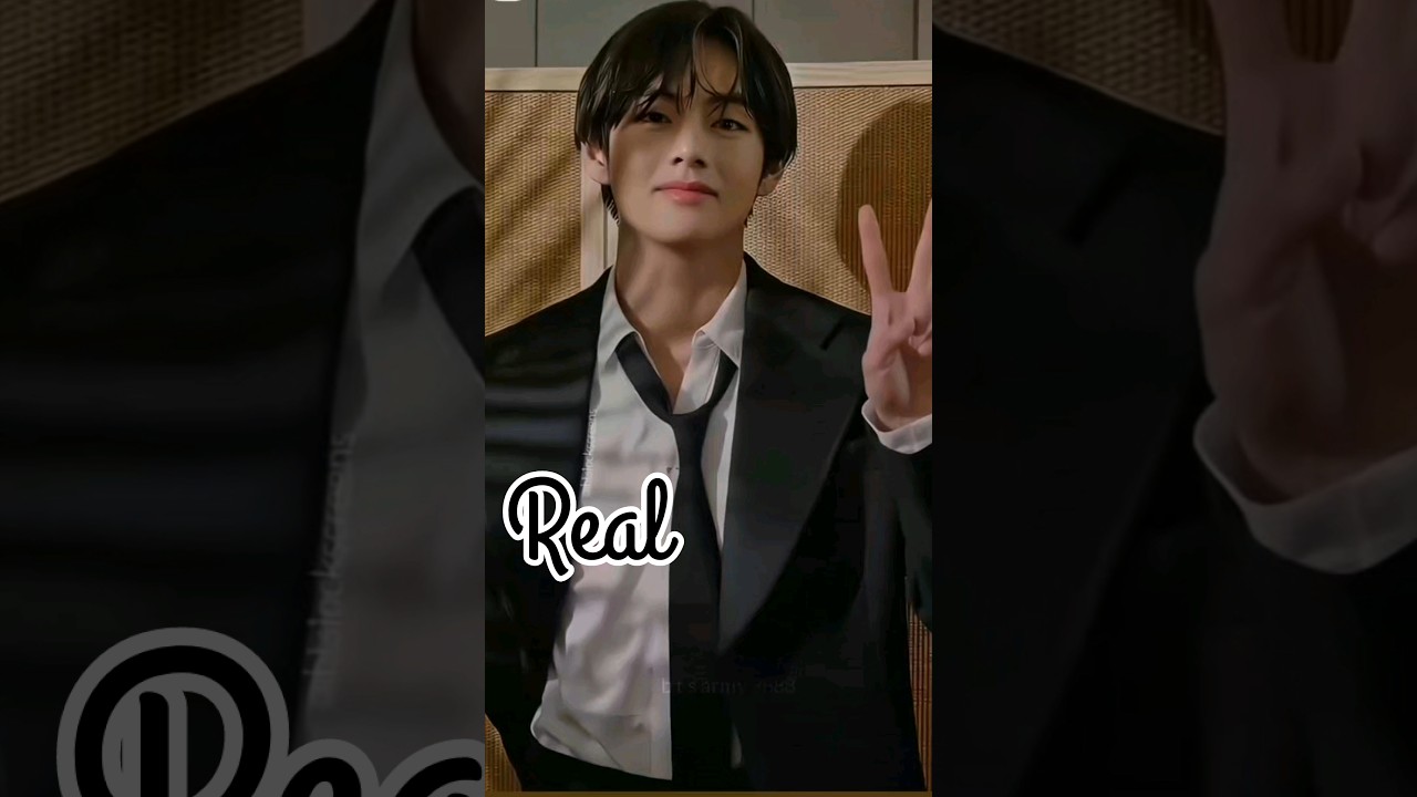 Real vs mine BTS drawing 