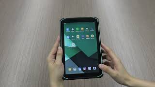 CMX D801 8 inch industrial Rugged Tablet with QR code scanner #ruggedtablet #PDAscanner #AndroidPDA