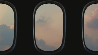 POV: You&#39;re on a Private Jet - Fake Window for Projector/TV - [lofi hip hop/chilled beats playlist]